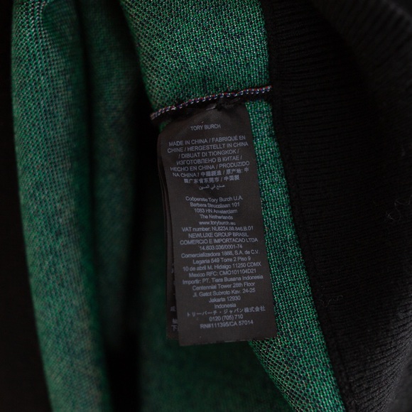 Tory Burch oversized floral wool blend sweater - Picture 7 of 8